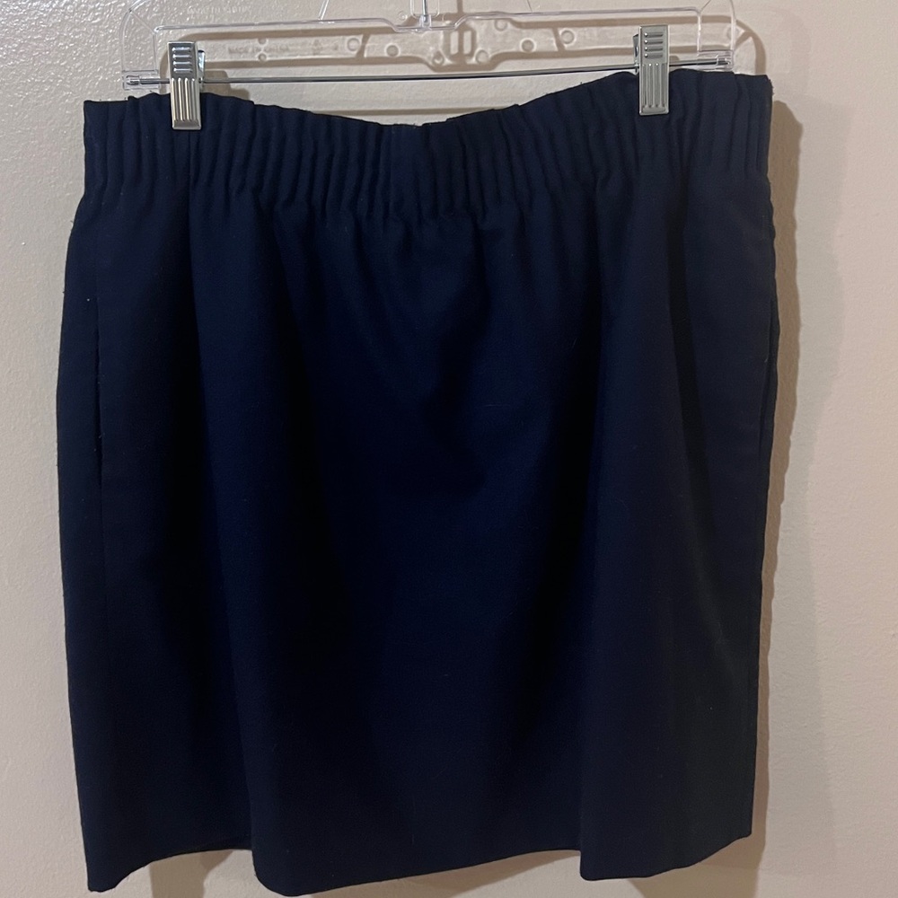 Navy Blue J. Crew Skirt